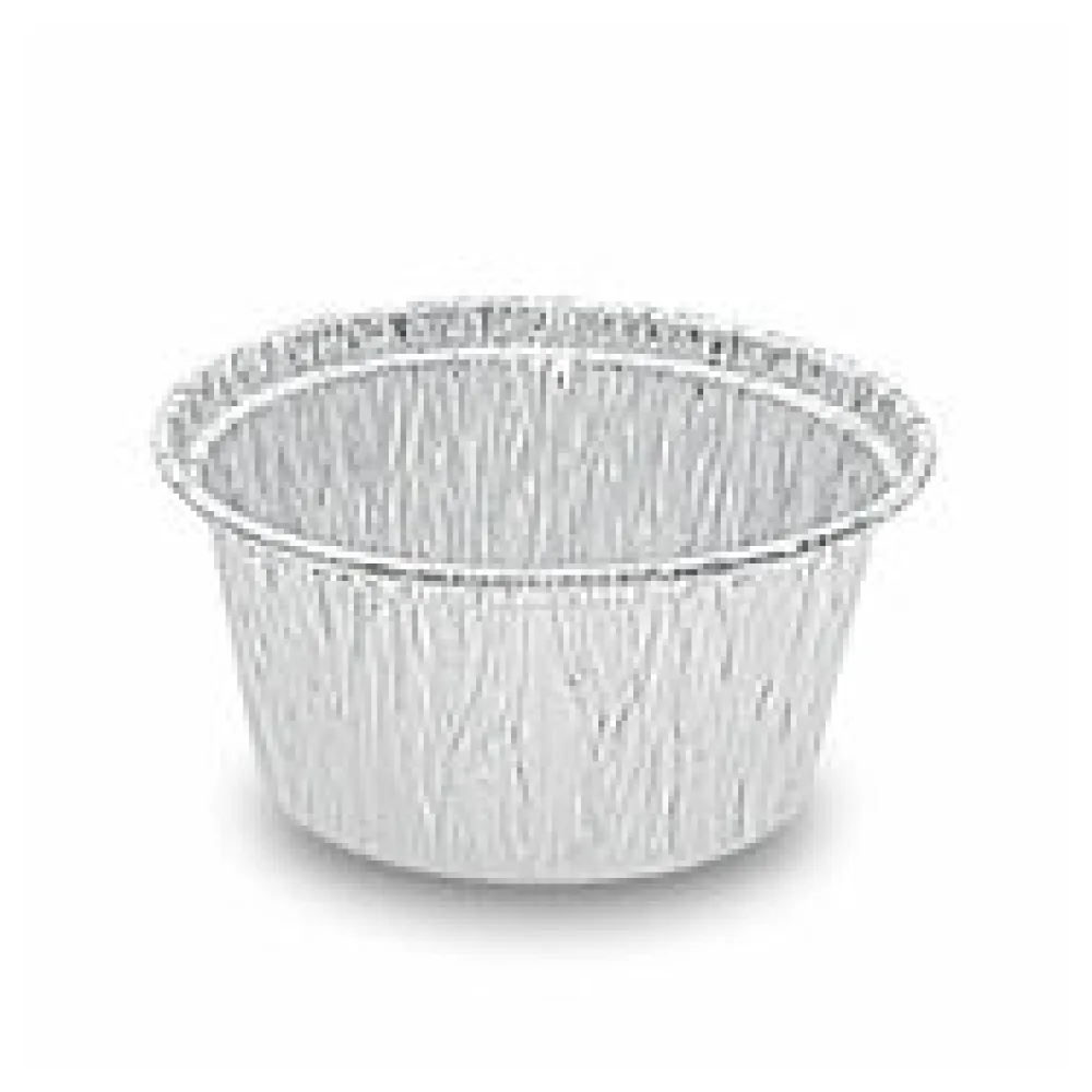 ALU Grill-, Back- und Servierschale rund, 110 ml, 80x36mm, 100 Stk.