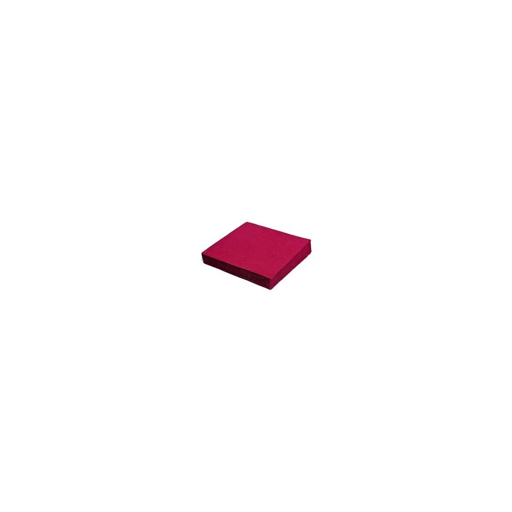 Servietten 33 x 33 cm 1/4 -Falz, 3-lagig bordeaux, 250 Stk.