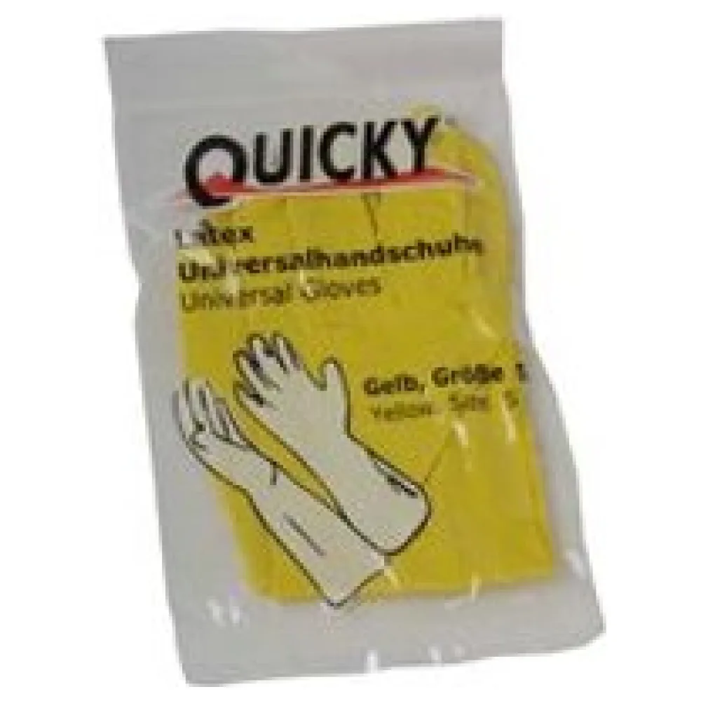 Haushaltshandschuhe Universalhandschuhe gelb aus Latex Gr. S, 1 Paar – Bild 3