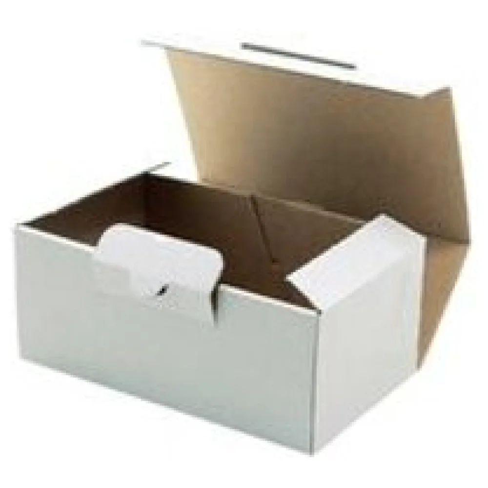 Versandkarton 174x104x74mm schnelle Aufrichtung mit Steckverschluss Warenpost International weiß – Bild 3