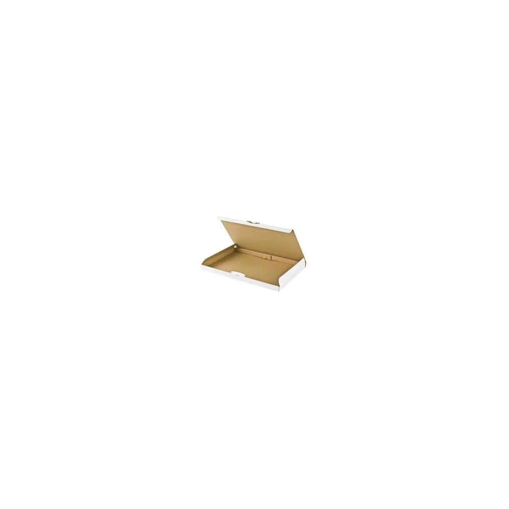 Versandkarton 255x190x20mm schnelle Aufrichtung mit Steckverschluss Großbrief Maxibrief A5 B5 weiß