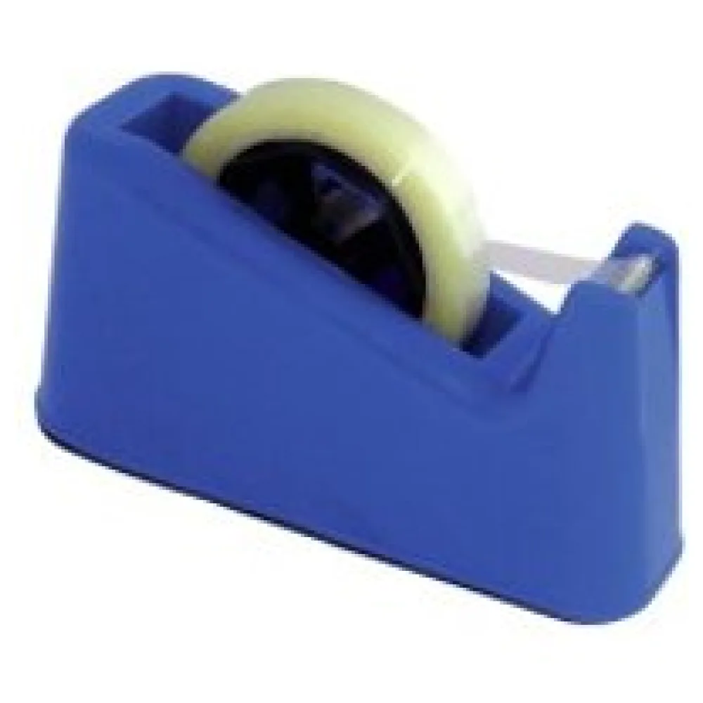 Tischabroller für 12, 16, 19 und 25mm Klebefilm mit 25+76mm Kern, blau – Bild 3