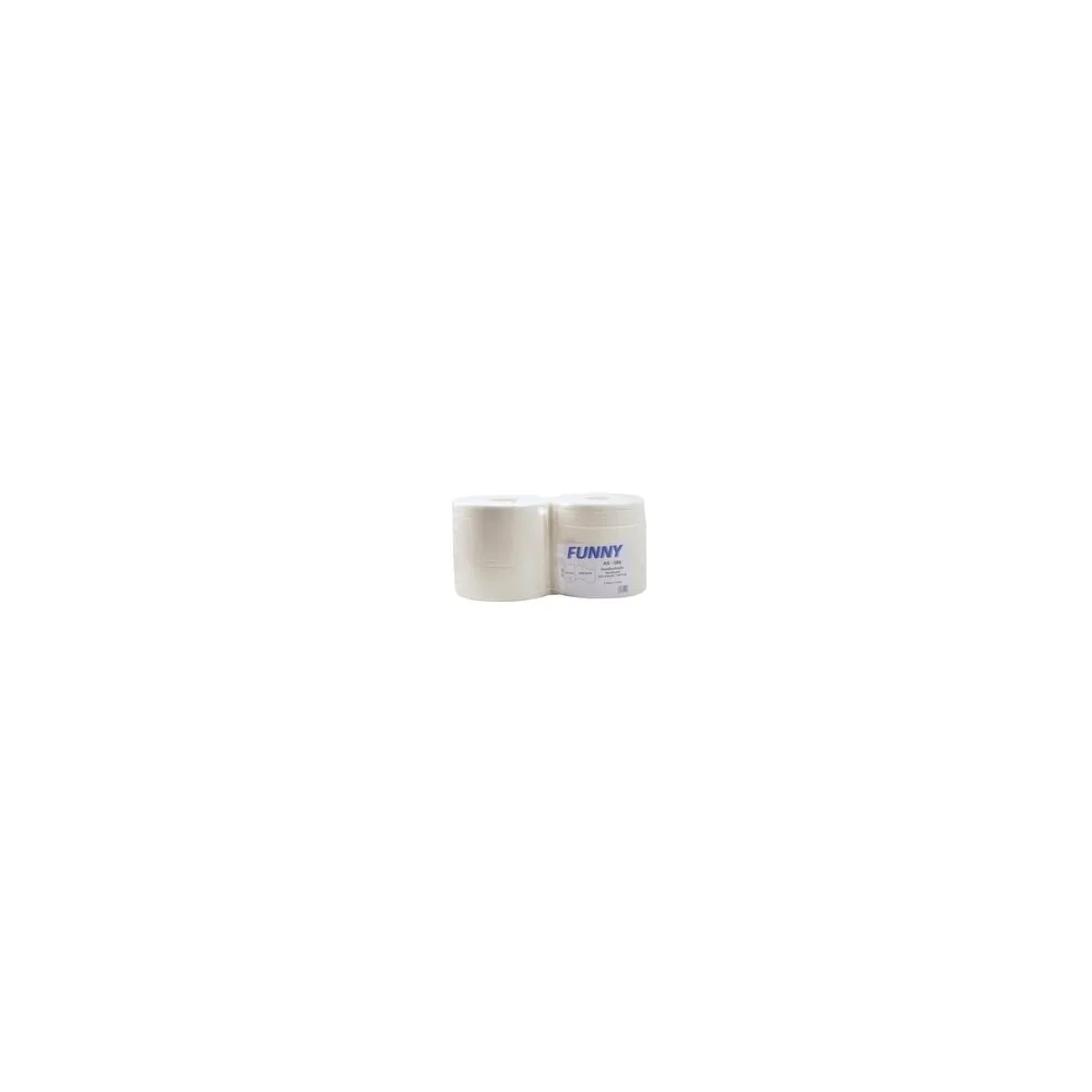 Putzpapierrolle, 1000 Blatt, 26cm breit, 2 lagig, 100% Zellstoff, 2 Stk.