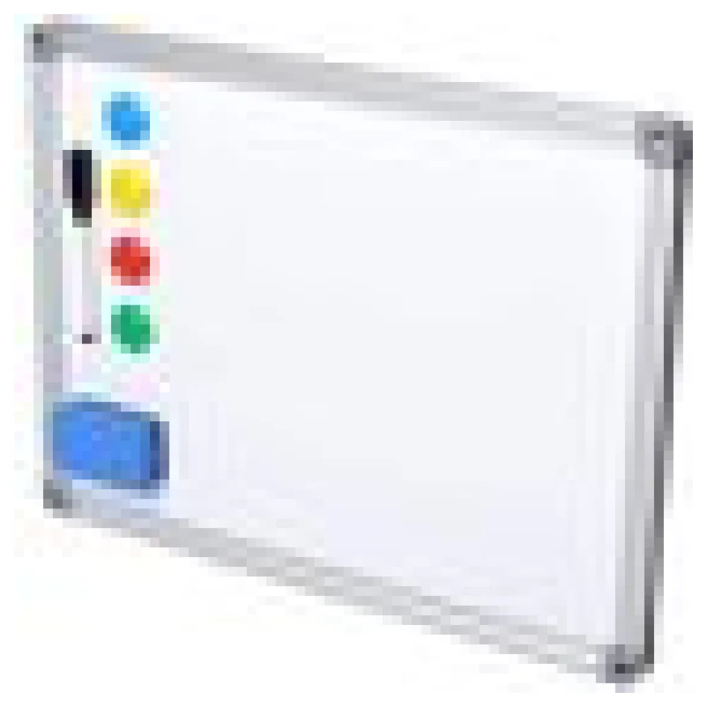 Whiteboard Magnettafel Memoboard, 40 x 30cm, inkl. 4 Magnete, weiß mit Alurahmen – Bild 4