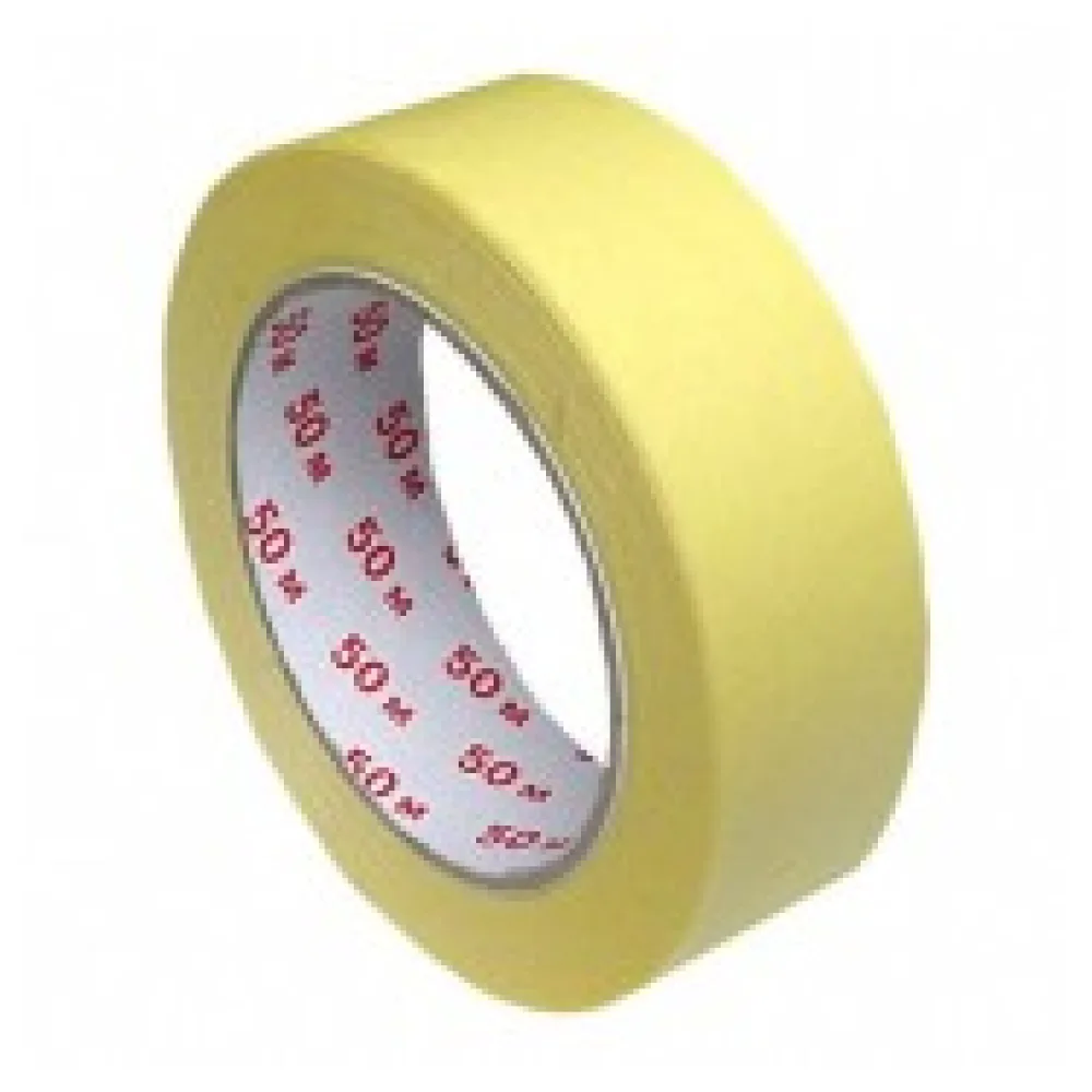 Kreppband Kreppklebeband Abdeckband CLASSIC, gelb, 30mm x 50m
