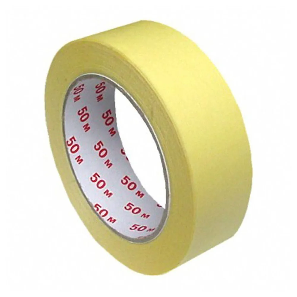 Kreppband Kreppklebeband Abdeckband CLASSIC, gelb, 30mm x 50m – Bild 2