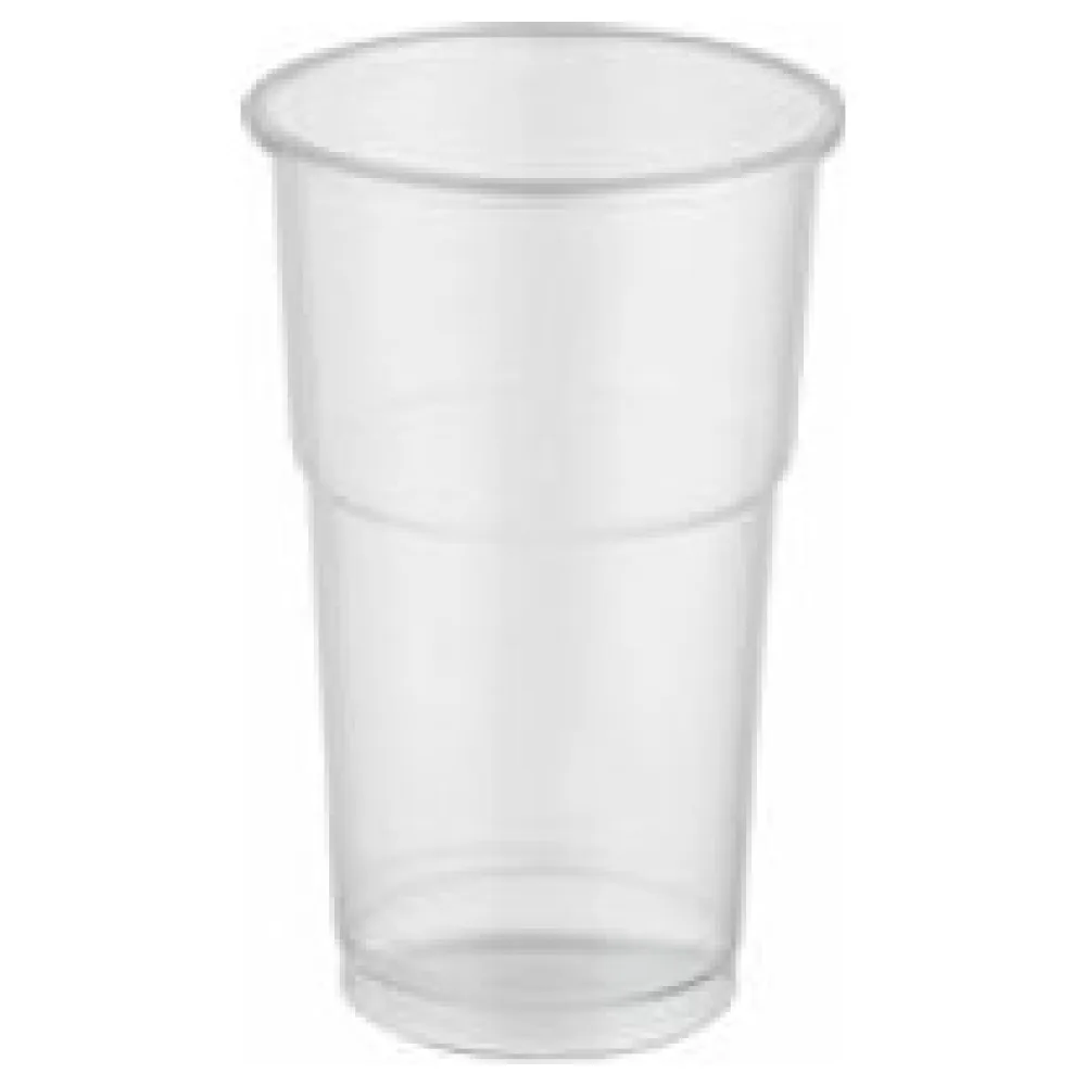 Trinkbecher mit Eichstrich klar 0,3 l, 300ml, PP, extra stark, O 78 mm, 50 Stk. – Bild 3