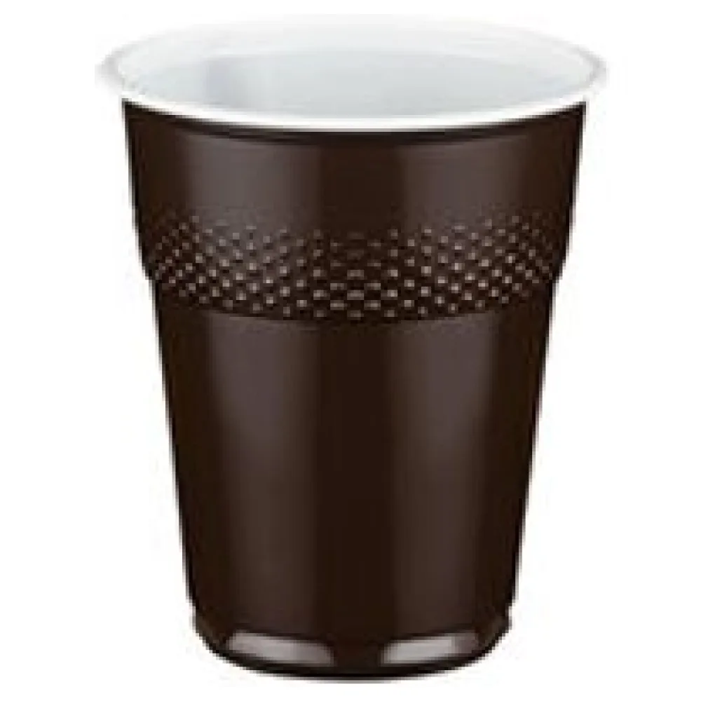 Automatenbecher braun-weiß 150 ml, O 70 mm PS, 100 Stk. – Bild 3