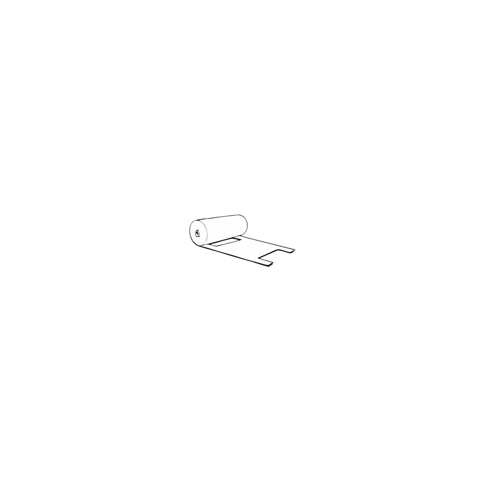Knotenbeutel 5 kg HDPE transparent, 480 x 218 mm, gerollt, extra stark, 200 Stk.