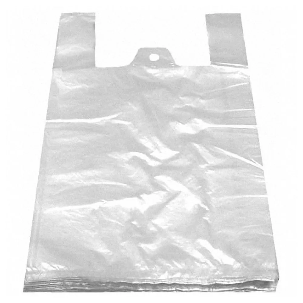 Hemdchentragetaschen HDPE weiß 240+110x460mm, 100 Stk. – Bild 2