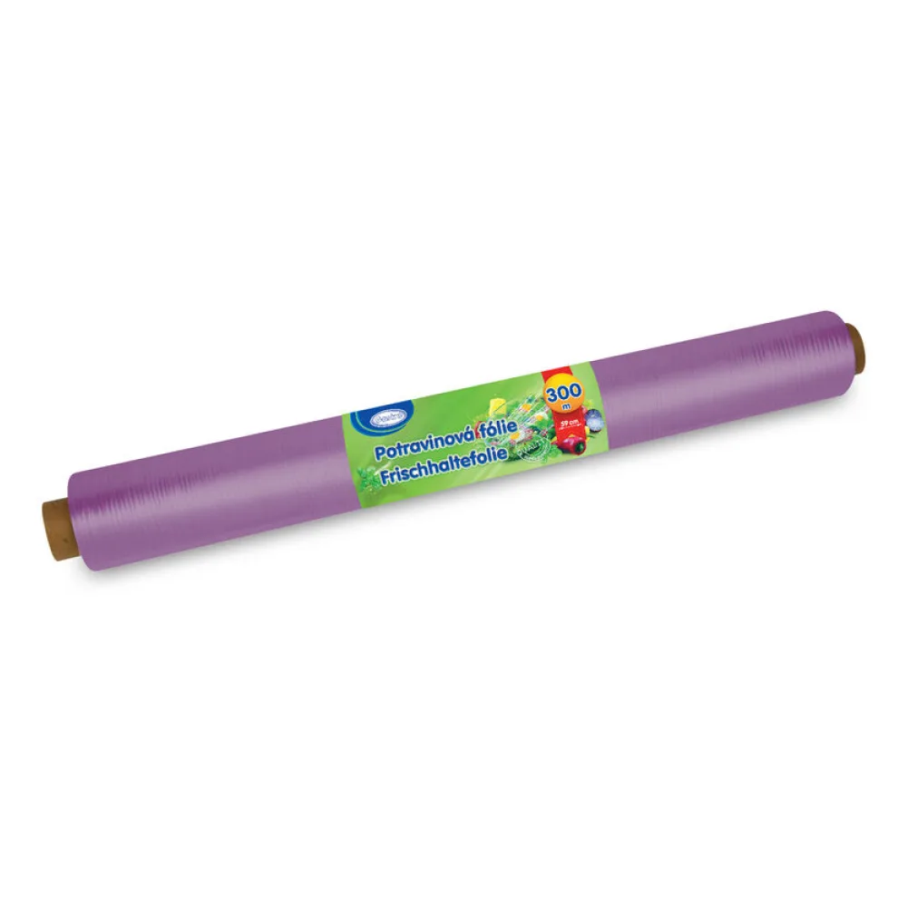 Frischhaltefolie Haushaltsfolie aus PVC, 59 cm x 300 m, einzeln verpackt – Bild 2