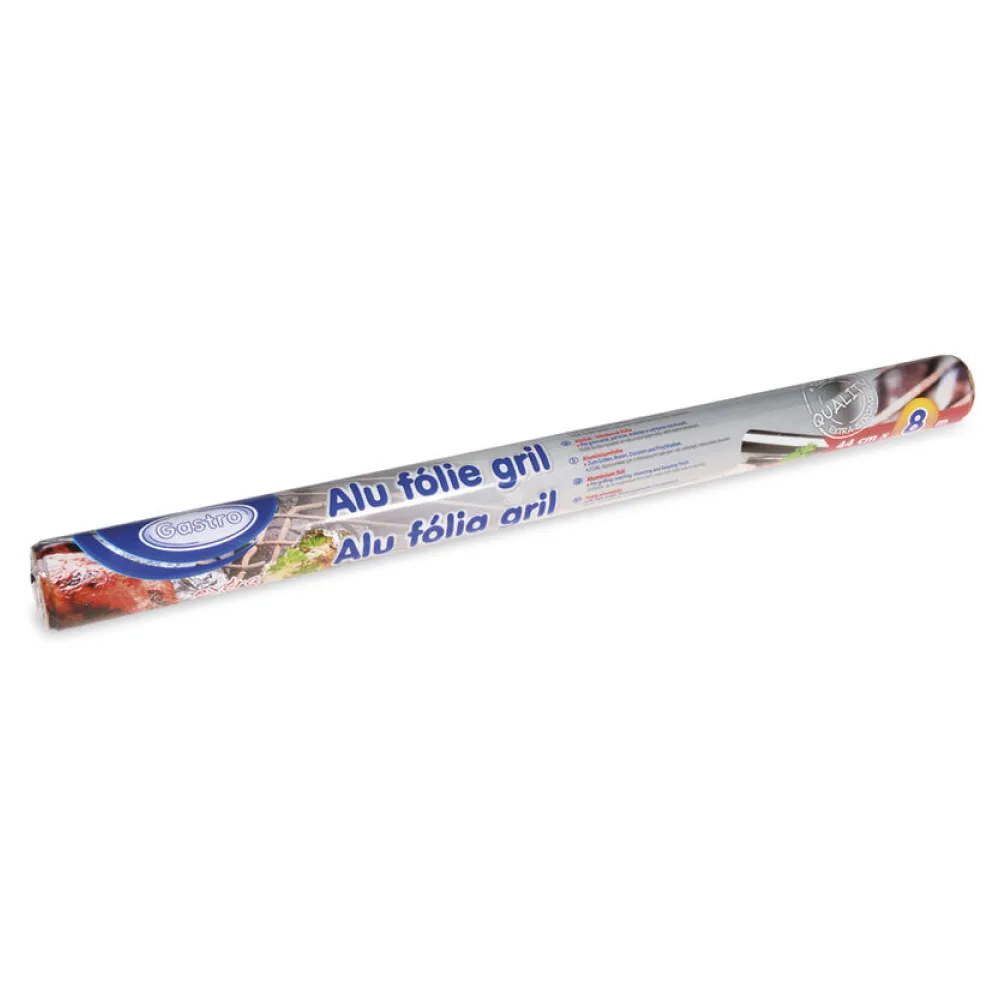 Alu-Grillfolie extra stark, 44 cm x 8 m, 16 my – Bild 2