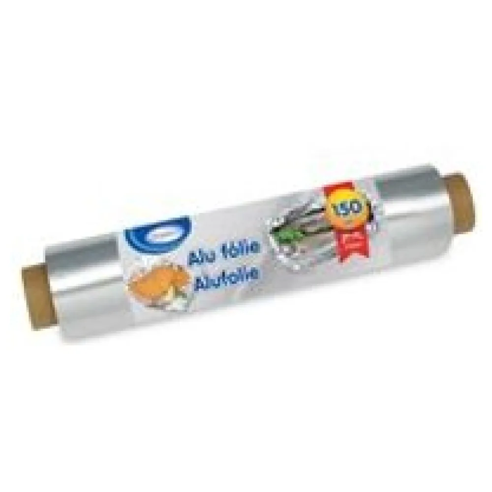 Alufolie robuste Qualität, 29 cm x 150 m, 10,5 my einzeln verpackt – Bild 3