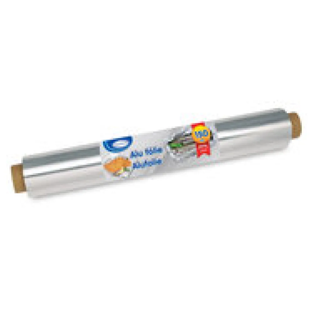 Alufolie robuste Qualität, 44 cm x 150 m, 11 my einzeln verpackt