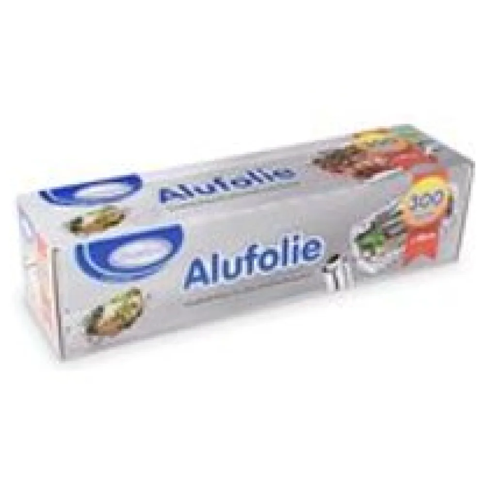 Alufolie in praktischer Spenderbox mit Abriss-Schiene 29 cm x 300 m, 10,5 my – Bild 3