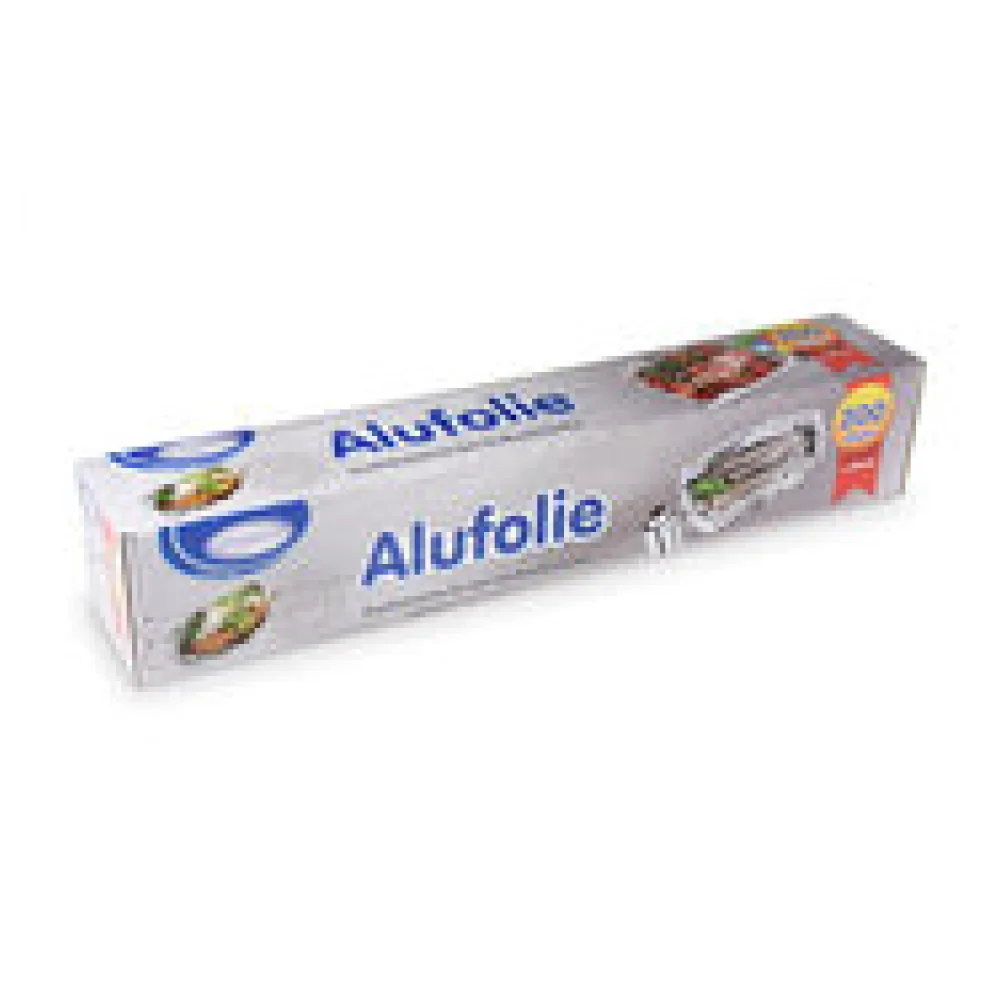Alufolie in praktischer Spenderbox mit Abriss-Schiene 44 cm x 200 m, 11 my
