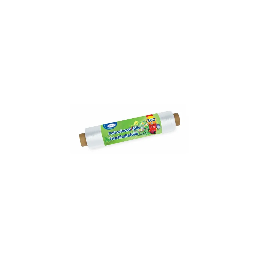 Frischhaltefolie Haushaltsfolie aus PE, 29 cm x 300 m einzeln verpackt