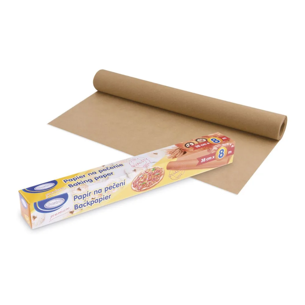 Backpapier gerollt in Faltschachtel 38 cm x 8 m – Bild 2