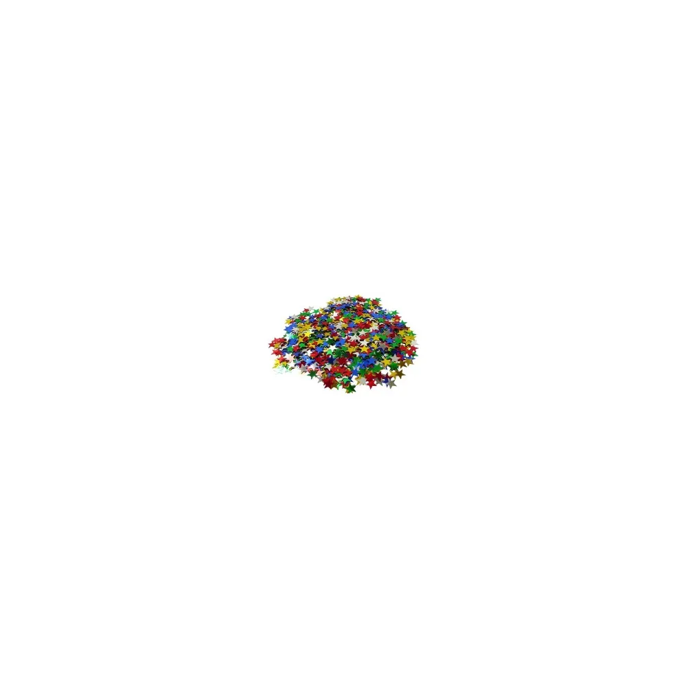 Metallkonfetti STERNE bunt 15gr.