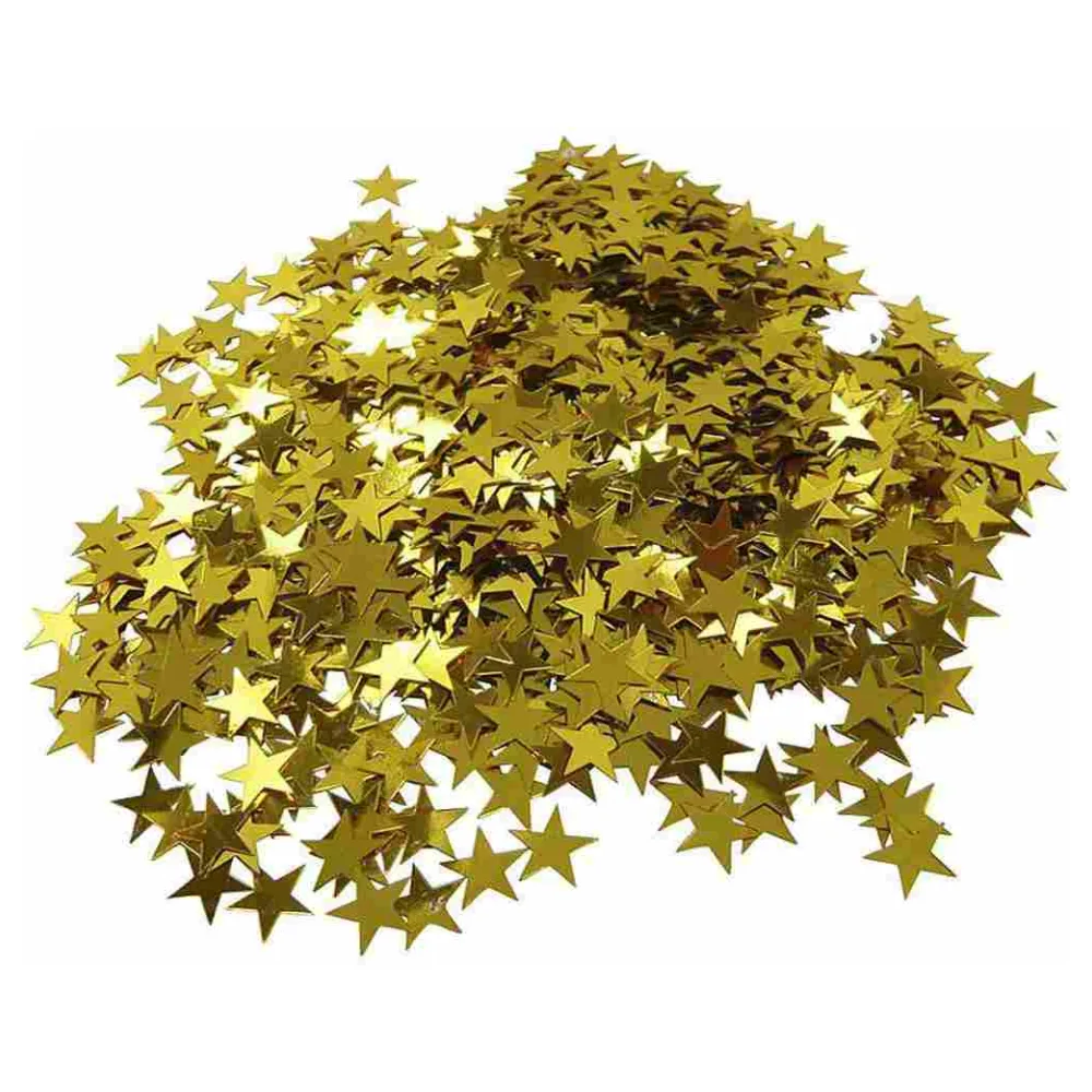 Metallkonfetti STERNE gold 15gr. – Bild 2