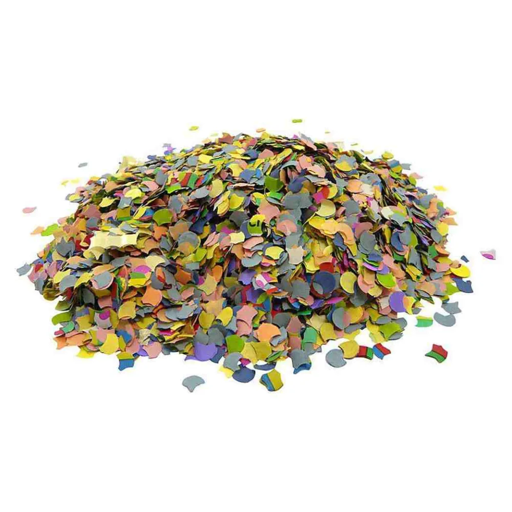 Papierkonfetti bunt gemischt 100gr. – Bild 2