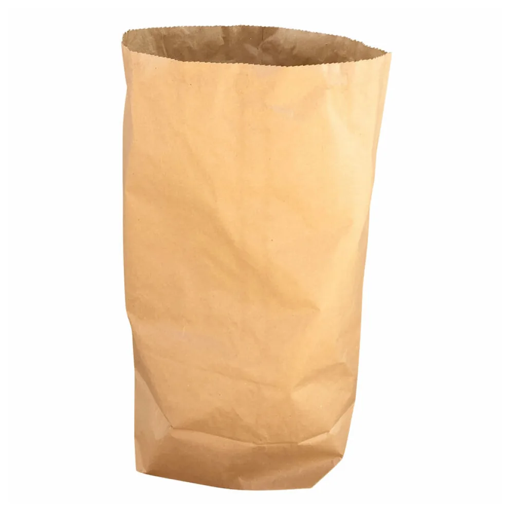 Papier Müllsäcke 70 L 55x85+20cm 2-lagig kompostierbar & biologisch abbaubar braun, 25 Stk. – Bild 2