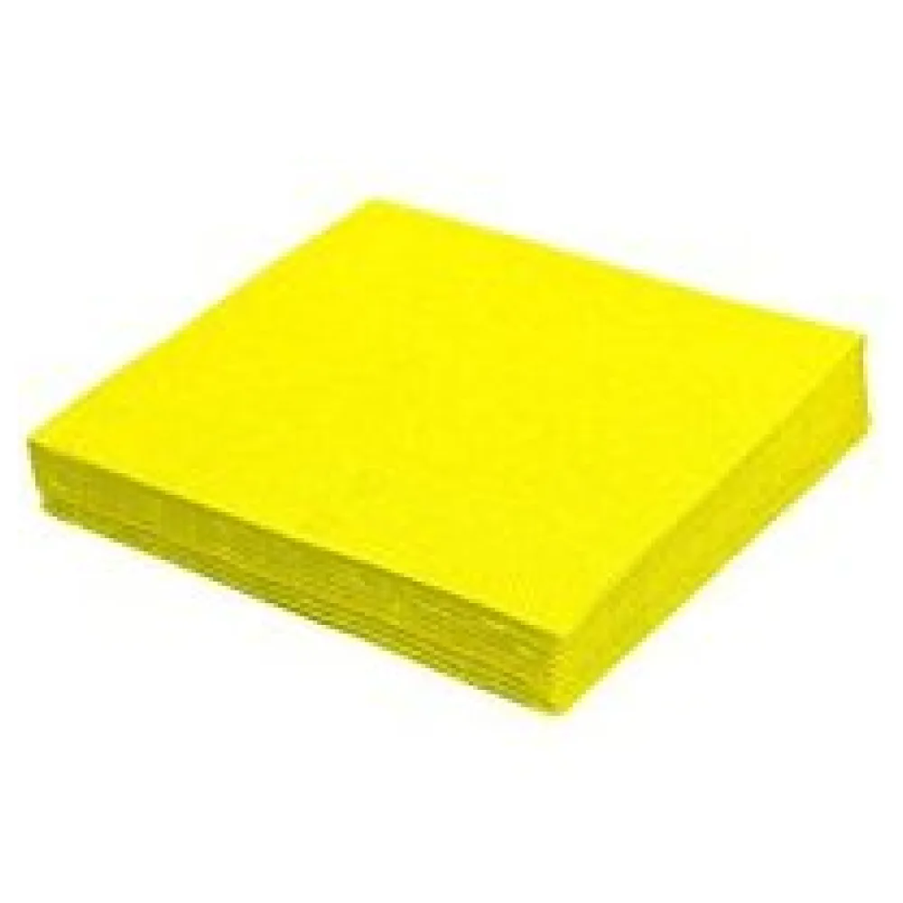 Servietten 24 x 24 cm 1/4 -Falz, 2-lagig gelb, 250 Stk. – Bild 3
