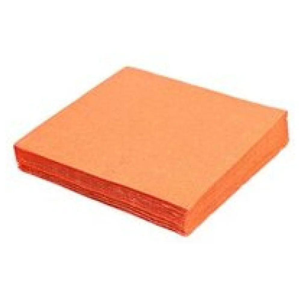 Servietten 24 x 24 cm 1/4 -Falz, 2-lagig orange, 250 Stk. – Bild 3
