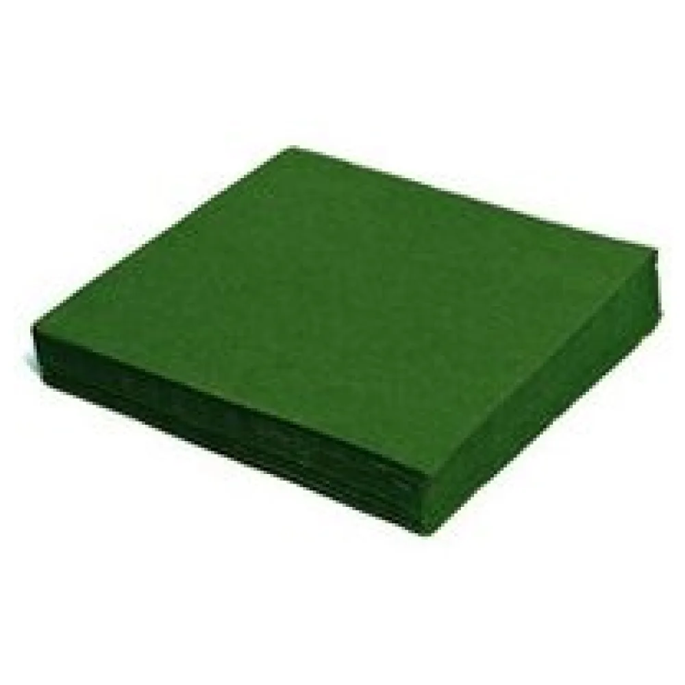 Servietten 40 x 40cm 1/4 -Falz, 3-lagig dunkelgrün, 250 Stk. – Bild 3