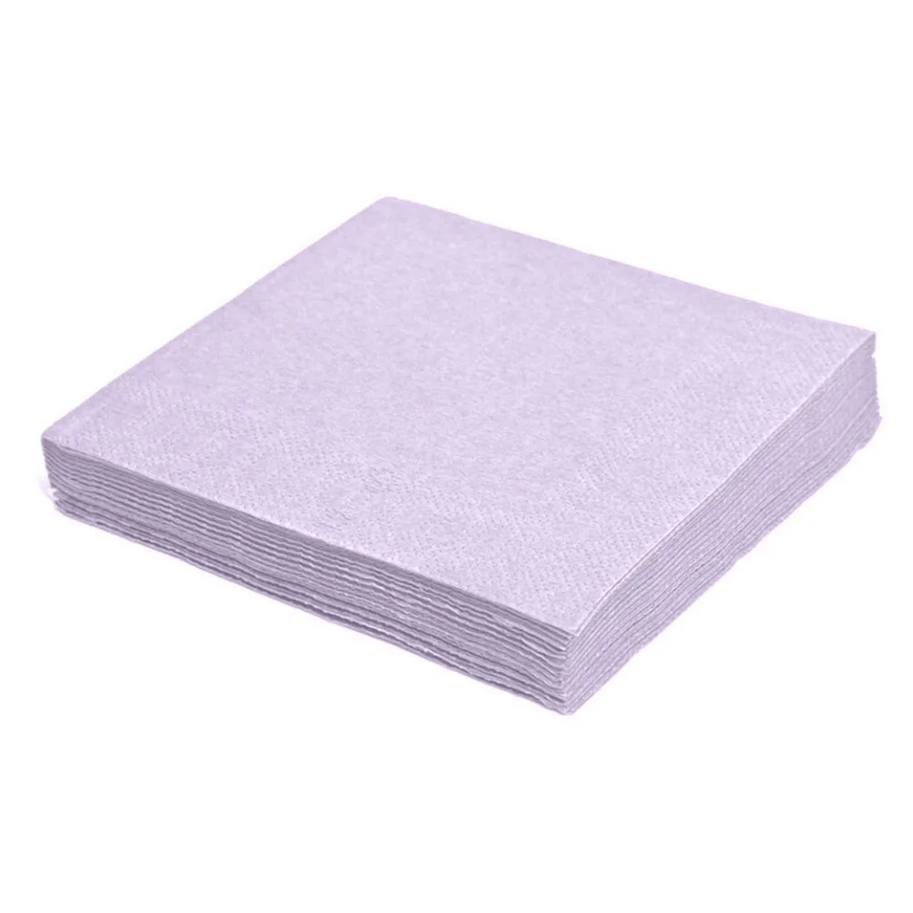 Servietten 40 x 40cm 1/4 -Falz, 3-lagig flieder, 250 Stk. – Bild 2