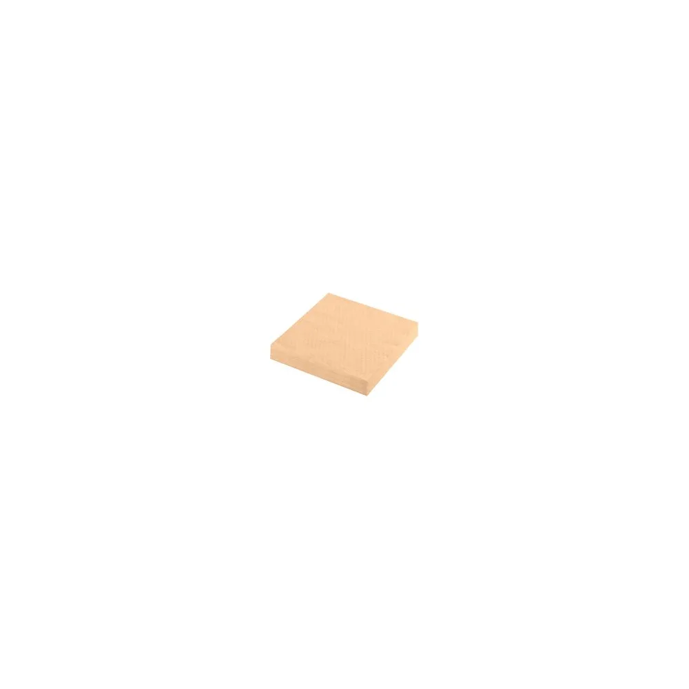 Servietten Prägeservietten 1-lagig, 33 x 33 cm, apricot, 100 Stk.