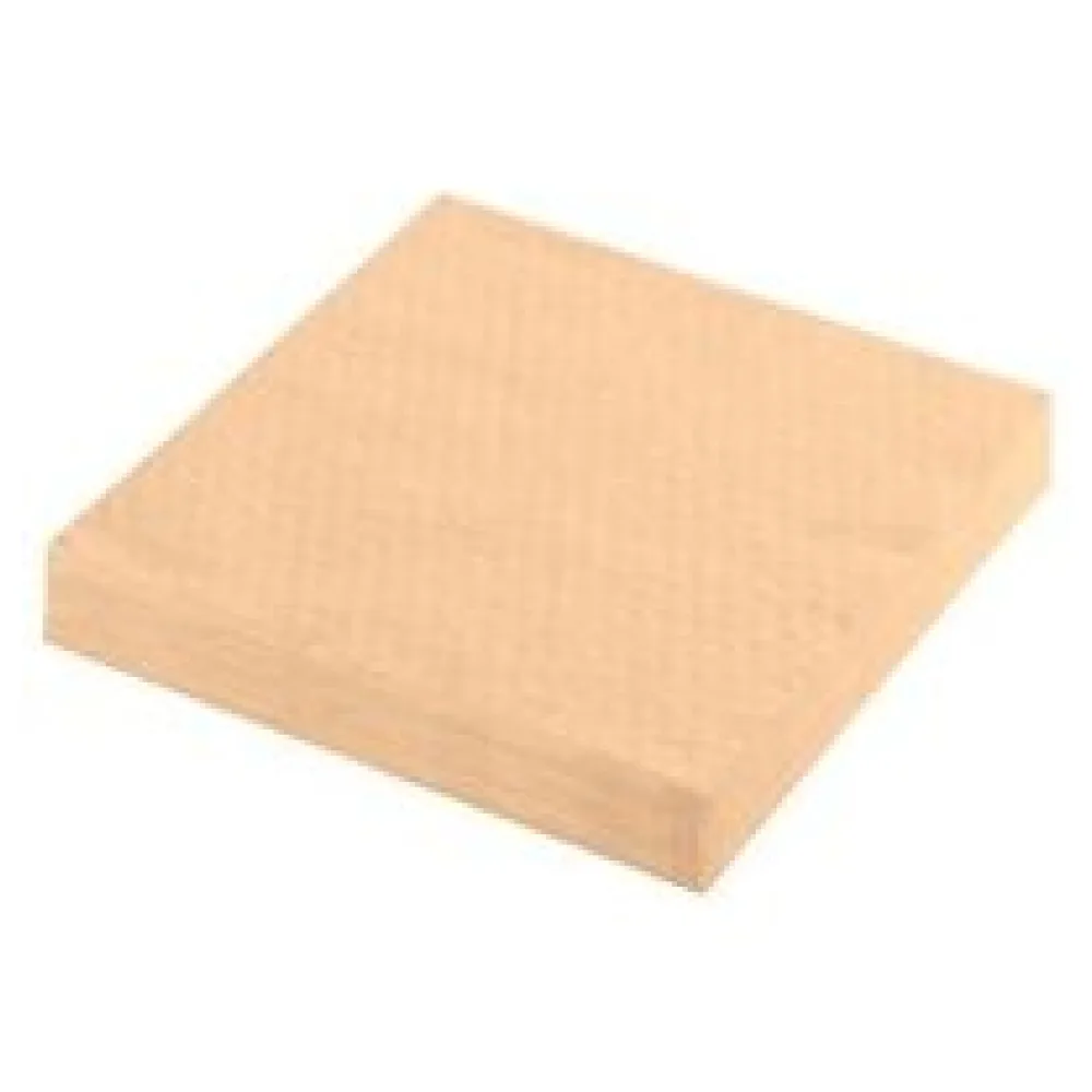 Servietten Prägeservietten 1-lagig, 33 x 33 cm, apricot, 100 Stk. – Bild 3