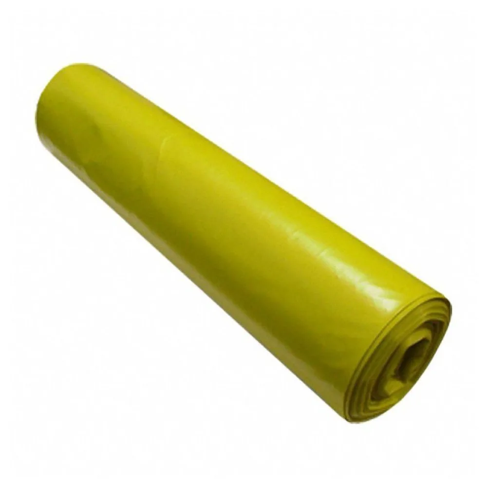Müllsäcke 120 Liter, 70 x 110 cm, Typ 60, gelb, 25 Stk. – Bild 2