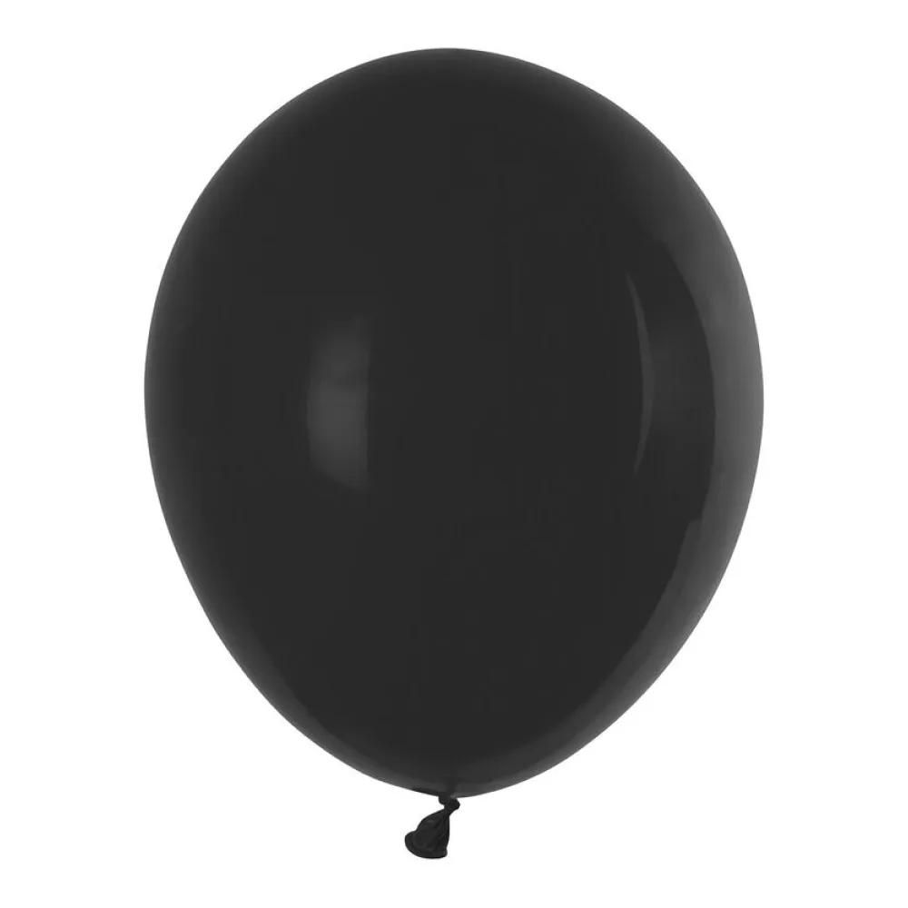 Luftballons schwarz O 250 mm, Größe 'M', 100 Stk. – Bild 2