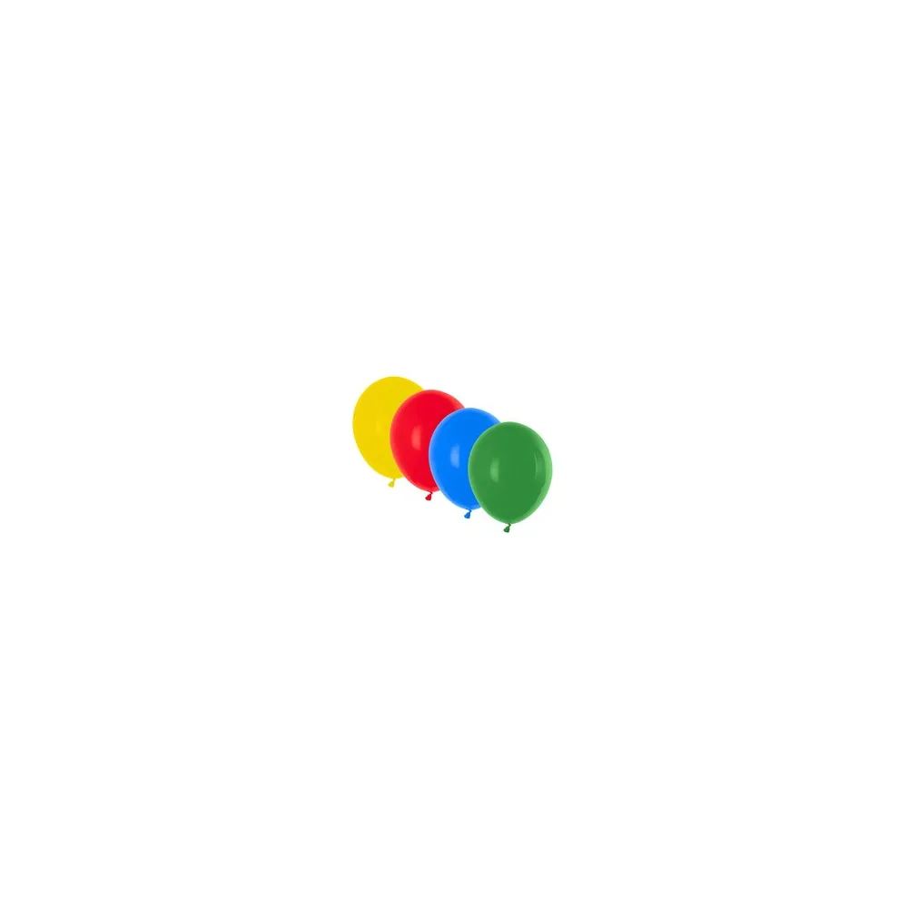 Luftballons bunt gemischt O 250 mm, Größe 'M', 20 Stk.