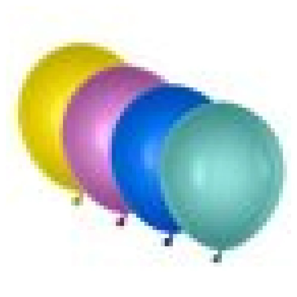 Luftballons metallic bunt gemischt O 250 mm, Größe 'M', 10 Stk. – Bild 4