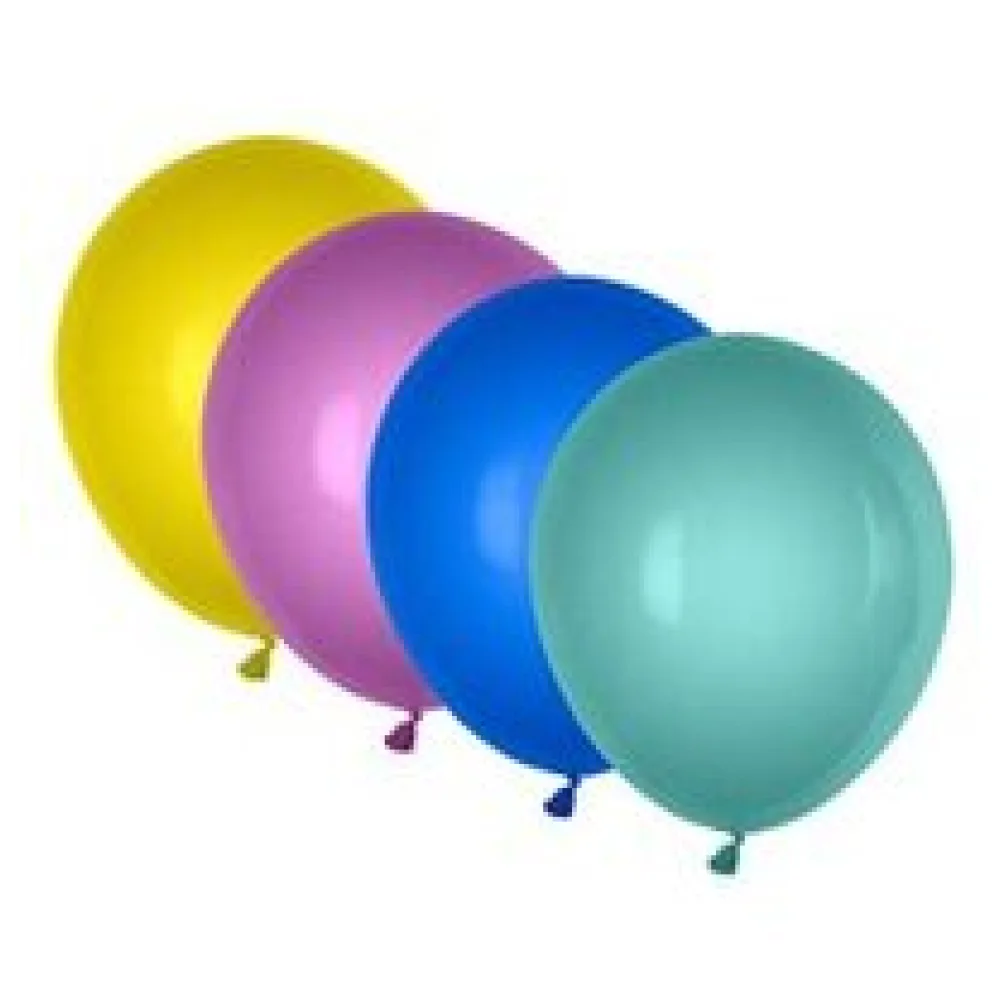 Luftballons metallic bunt gemischt O 250 mm, Größe 'M', 10 Stk. – Bild 3