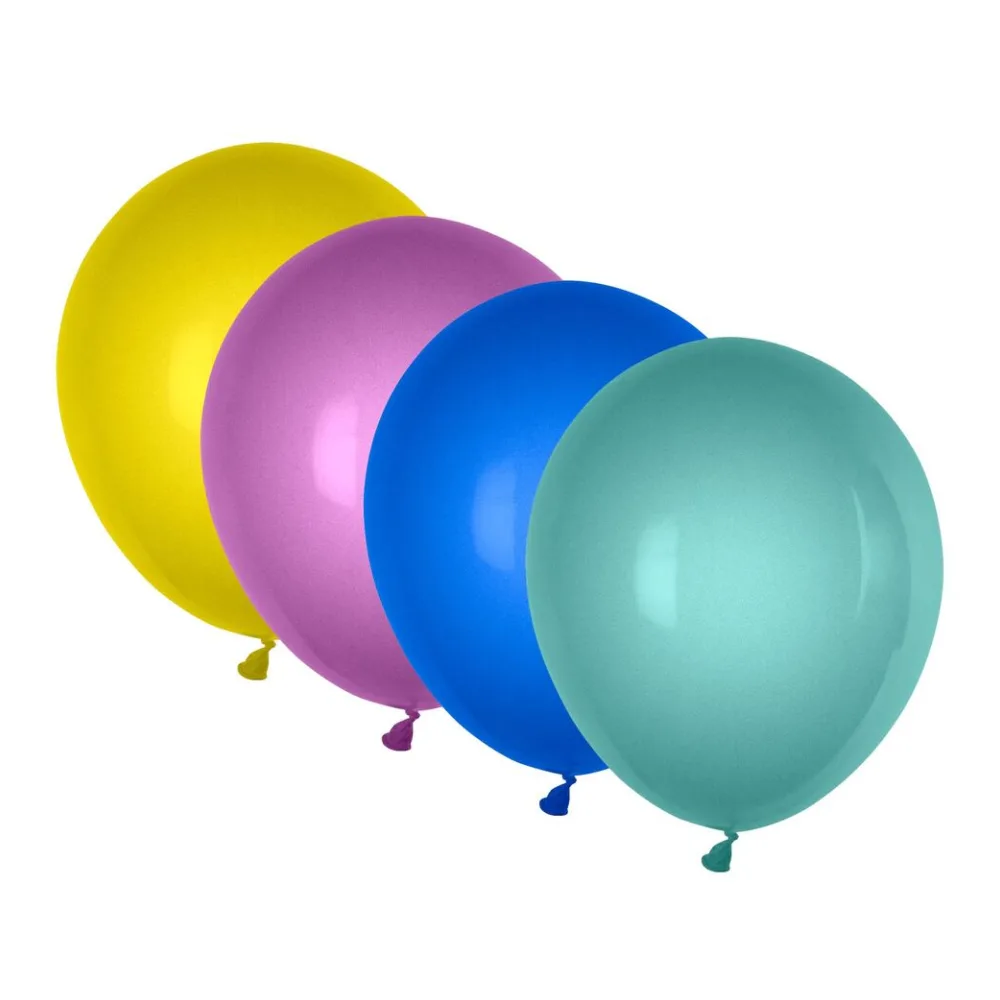 Luftballons metallic bunt gemischt O 250 mm, Größe 'M', 10 Stk. – Bild 2