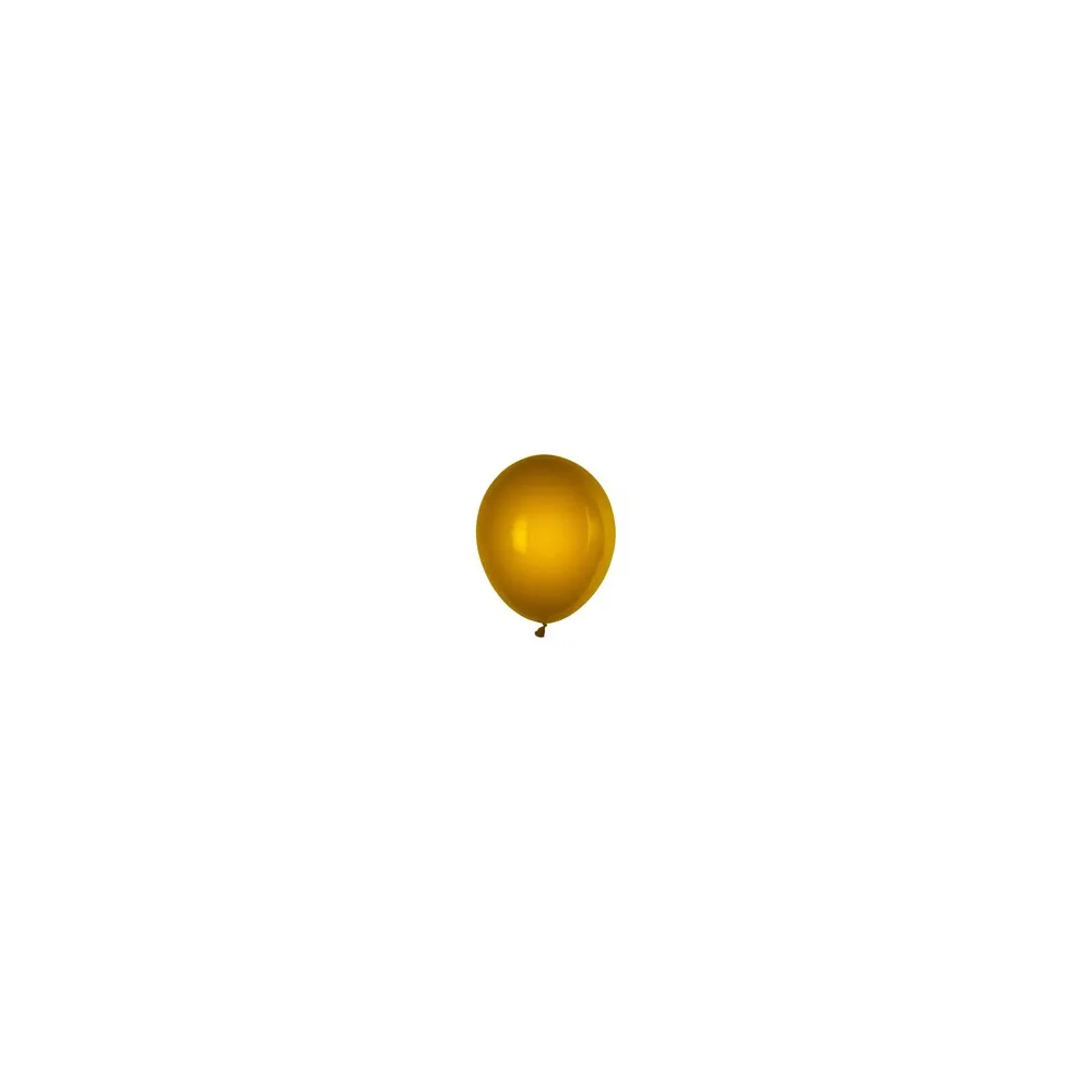 Luftballons gold O 250 mm, Größe 'M', 10 Stk.