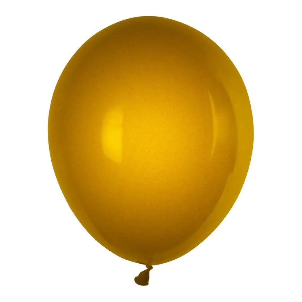 Luftballons gold O 250 mm, Größe 'M', 100 Stk. – Bild 2
