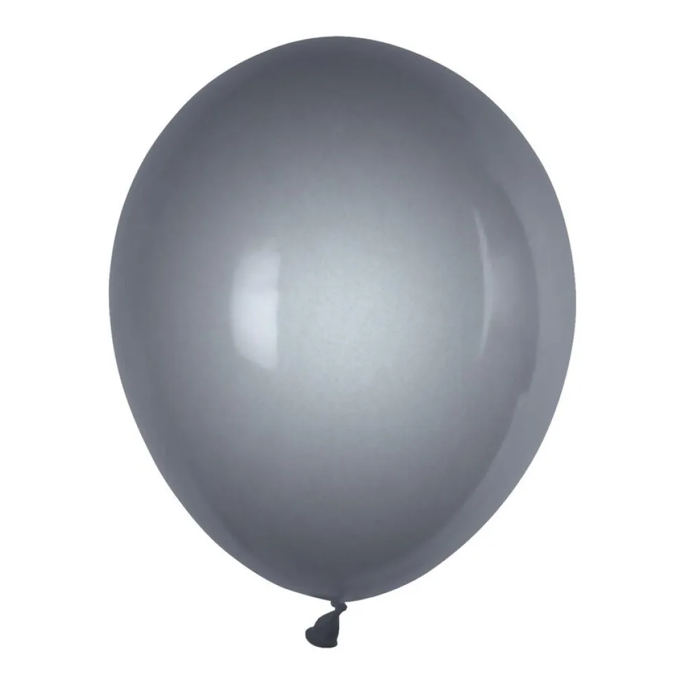 Luftballons silber O 250 mm, Größe 'M', 100 Stk. – Bild 2