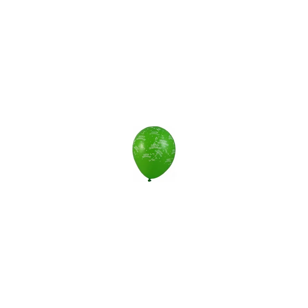 Luftballons 'Happy Birthday' O 300 mm, Größe 'L', 5 Stk.