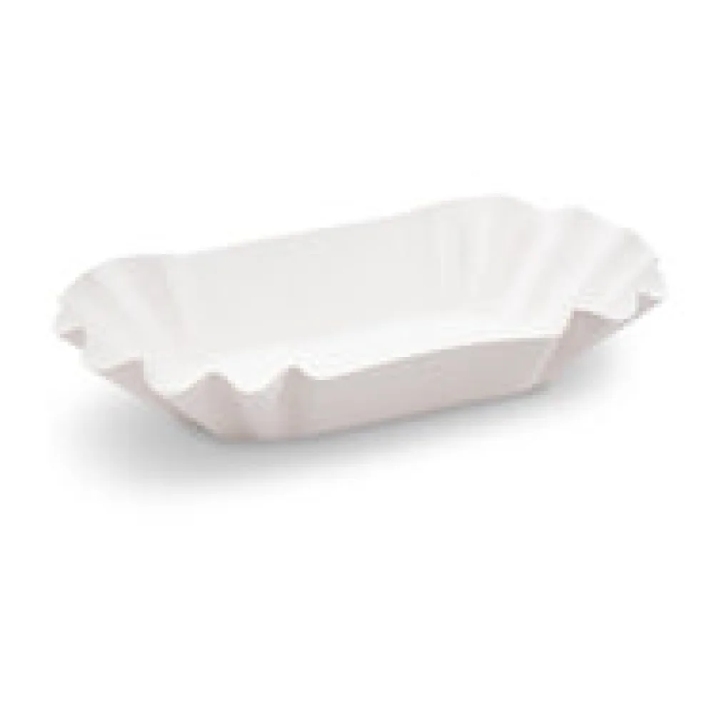 BIONATURE Pappschalen aus Frischfaser oval 6 x 9 x 3 cm fettdicht, 250 Stk.