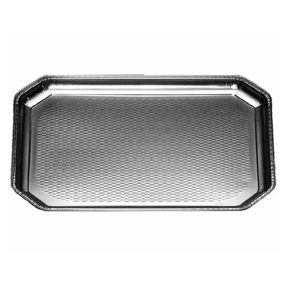 Alu-Catering-Platten Aluminium-Partyplatten Servierplatten 37.5 x 28 cm, 5 Stk. – Bild 2