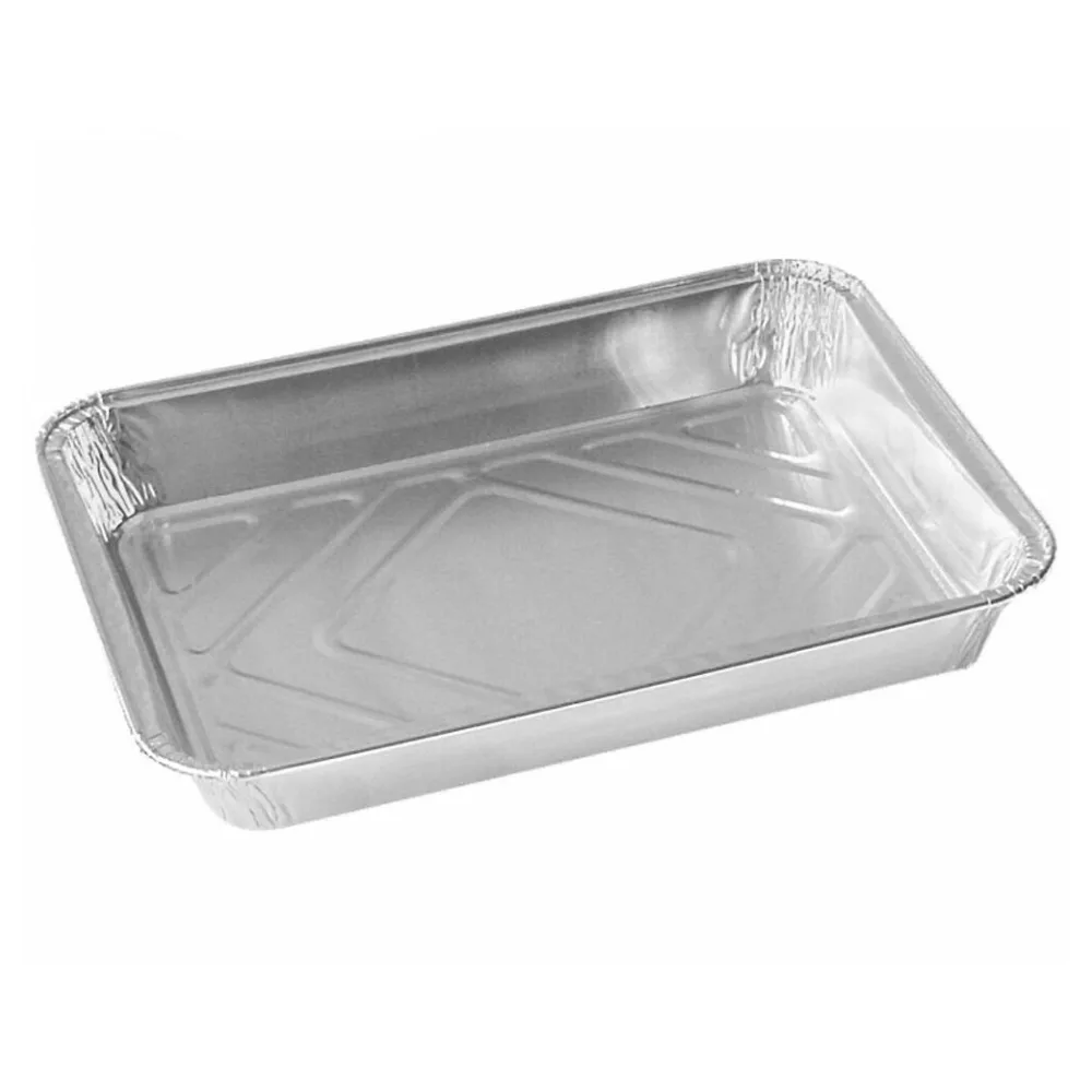 Alu-Menüschalen Aluschalen ungeteilt 930 ml, 227 x 177 x 30 mm, 100 Stk. – Bild 2