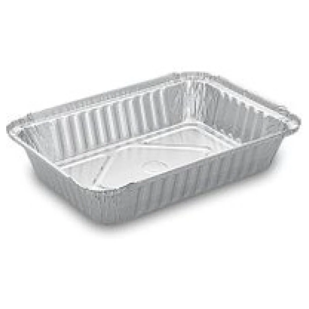 Menü-Schale ungeteilt ALU, 862ml, 22,2 x 15,8 x 3,8 cm, 100 Stk. – Bild 3