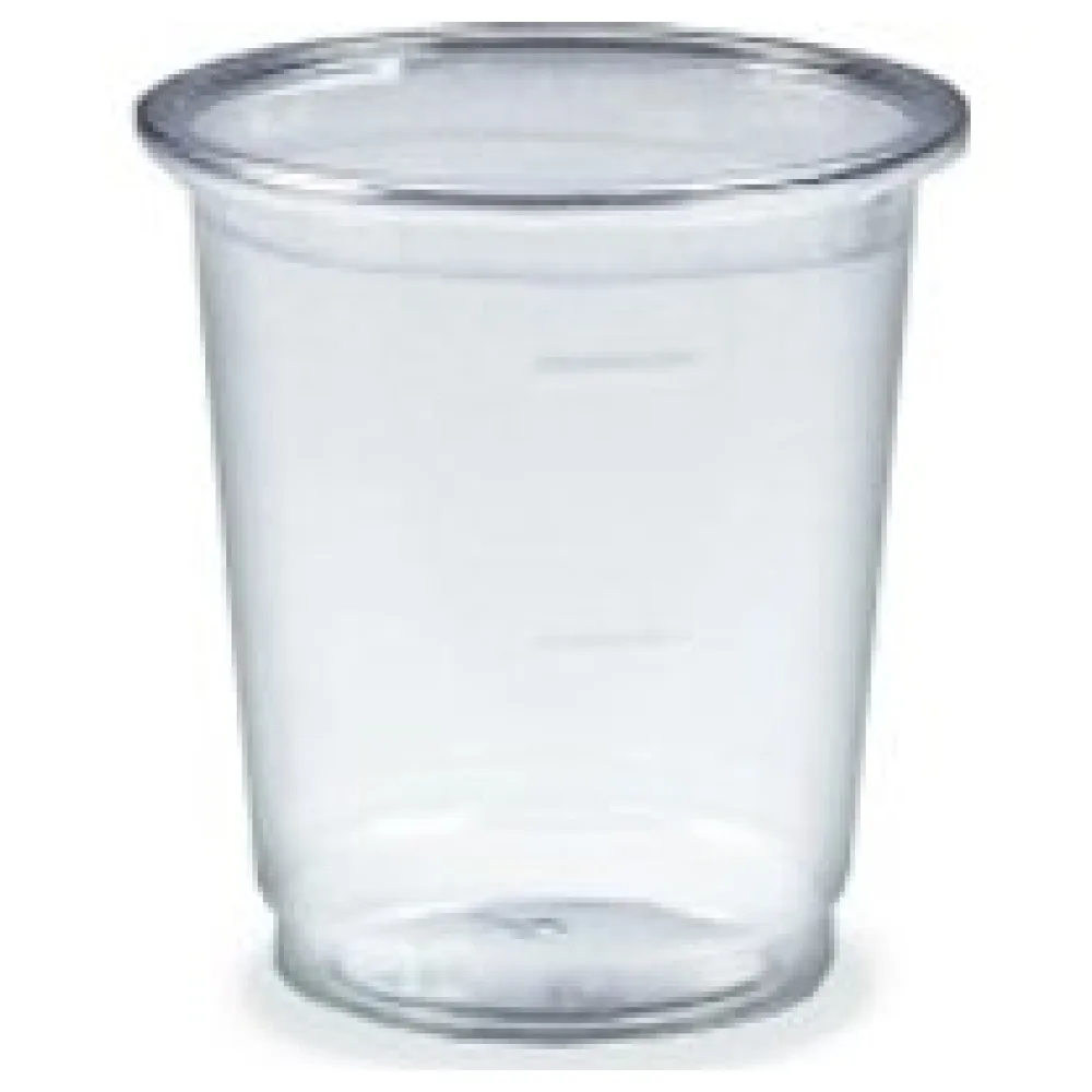 Trinkbecher Medizinbecher Schnapsbecher glasklar PET 2 cl / 4 cl, 40 Stk. – Bild 3