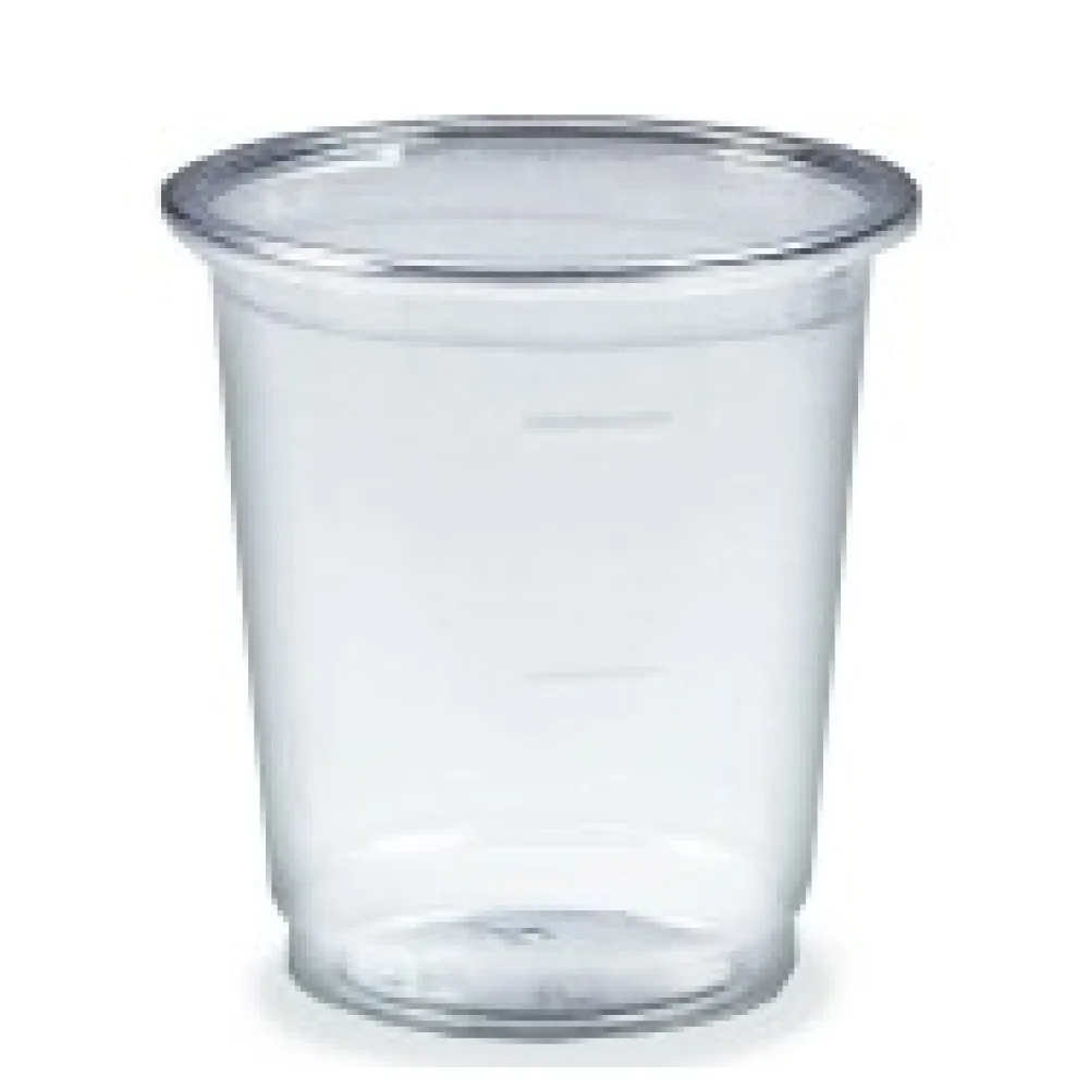 Trinkbecher Medizinbecher Schnapsbecher glasklar PET 2 cl / 4 cl, 40 Stk.