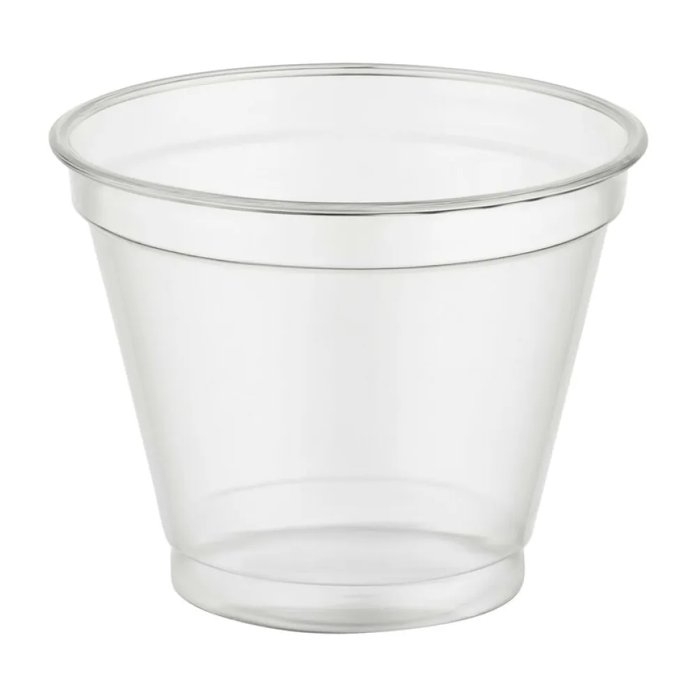 Trinkbecher Smoothiebecher Dessertbecher 250 ml, O 95mm, PET, glasklar, 50 Stk. – Bild 2