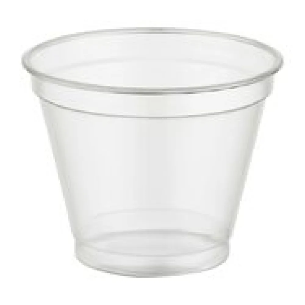 Trinkbecher Smoothiebecher Dessertbecher 250 ml, O 95mm, PET, glasklar, 50 Stk.